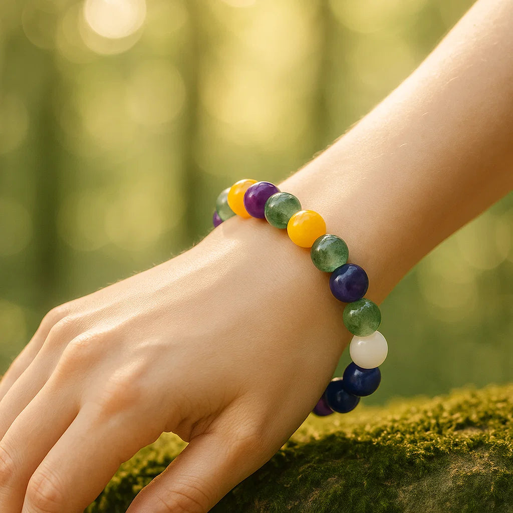 Deluxe Five Elements Harmony Bracelet | Yin-Yang Balance | Complete Fortune Enhancement