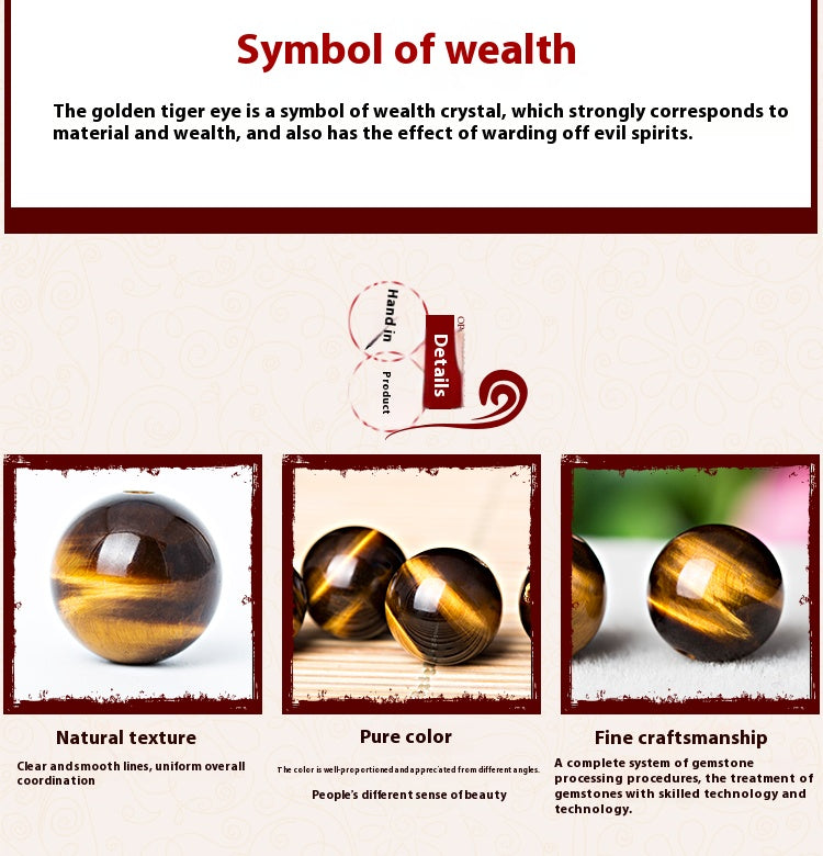 Yellow tiger's eye