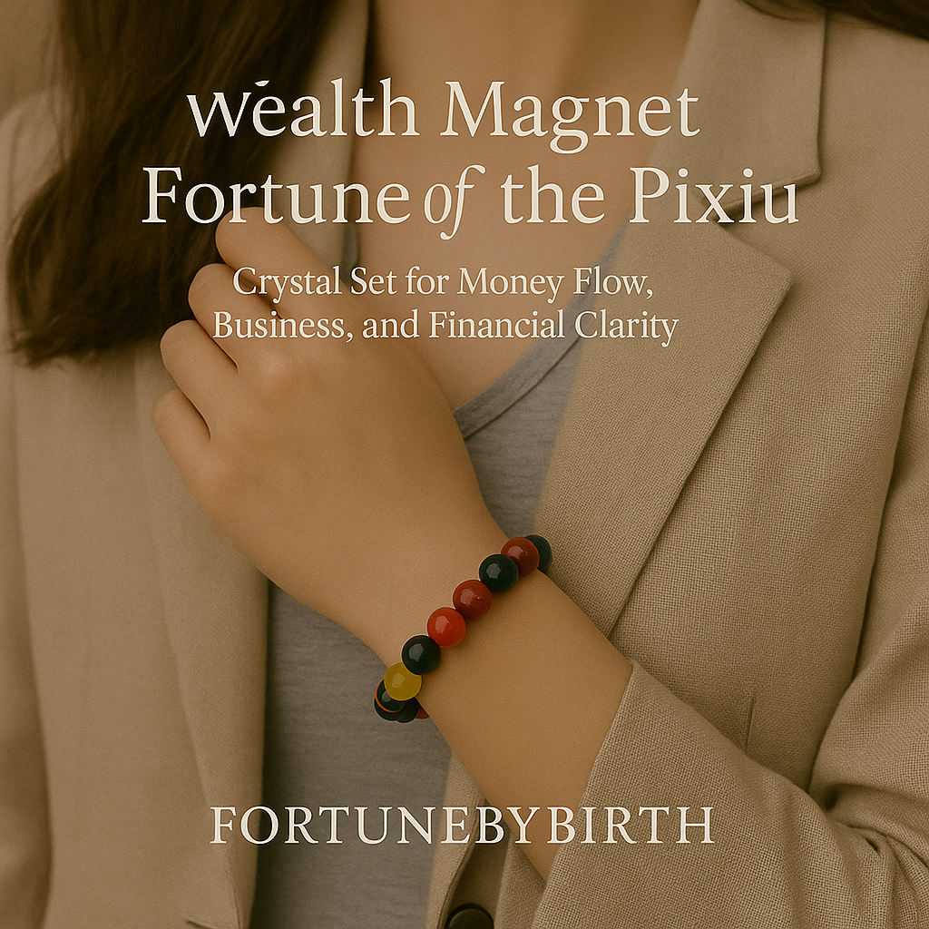 Wealth Magnet Bracelet | Pixiu Fortune Attraction | Prosperity Activation