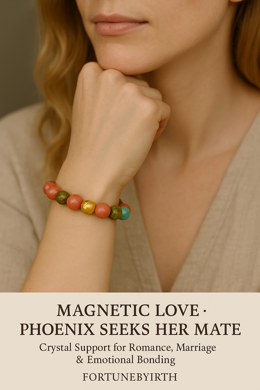 Magnetic Love Bracelet | Phoenix Romance Energy | Attract True Love