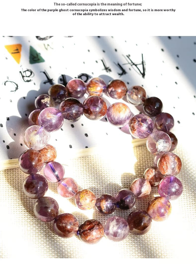 Purple Phantom Quartz