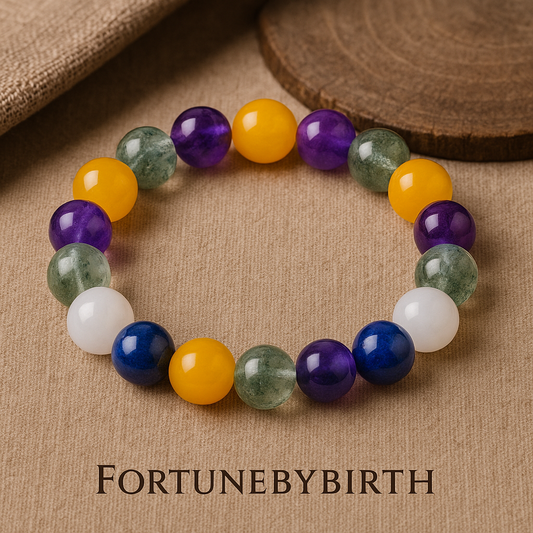Deluxe Five Elements Harmony Bracelet | Yin-Yang Balance | Complete Fortune Enhancement