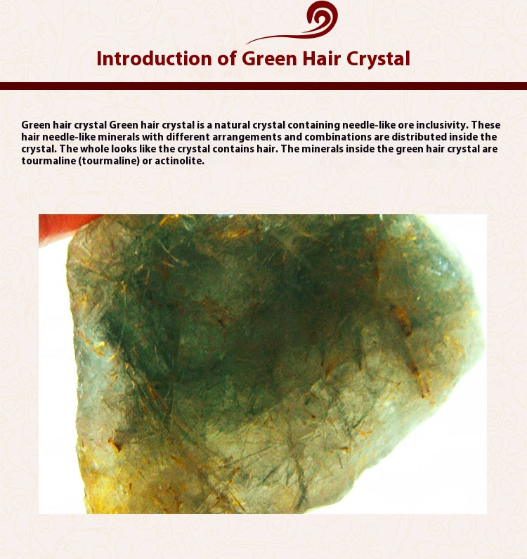 Green Rutilated Quartz